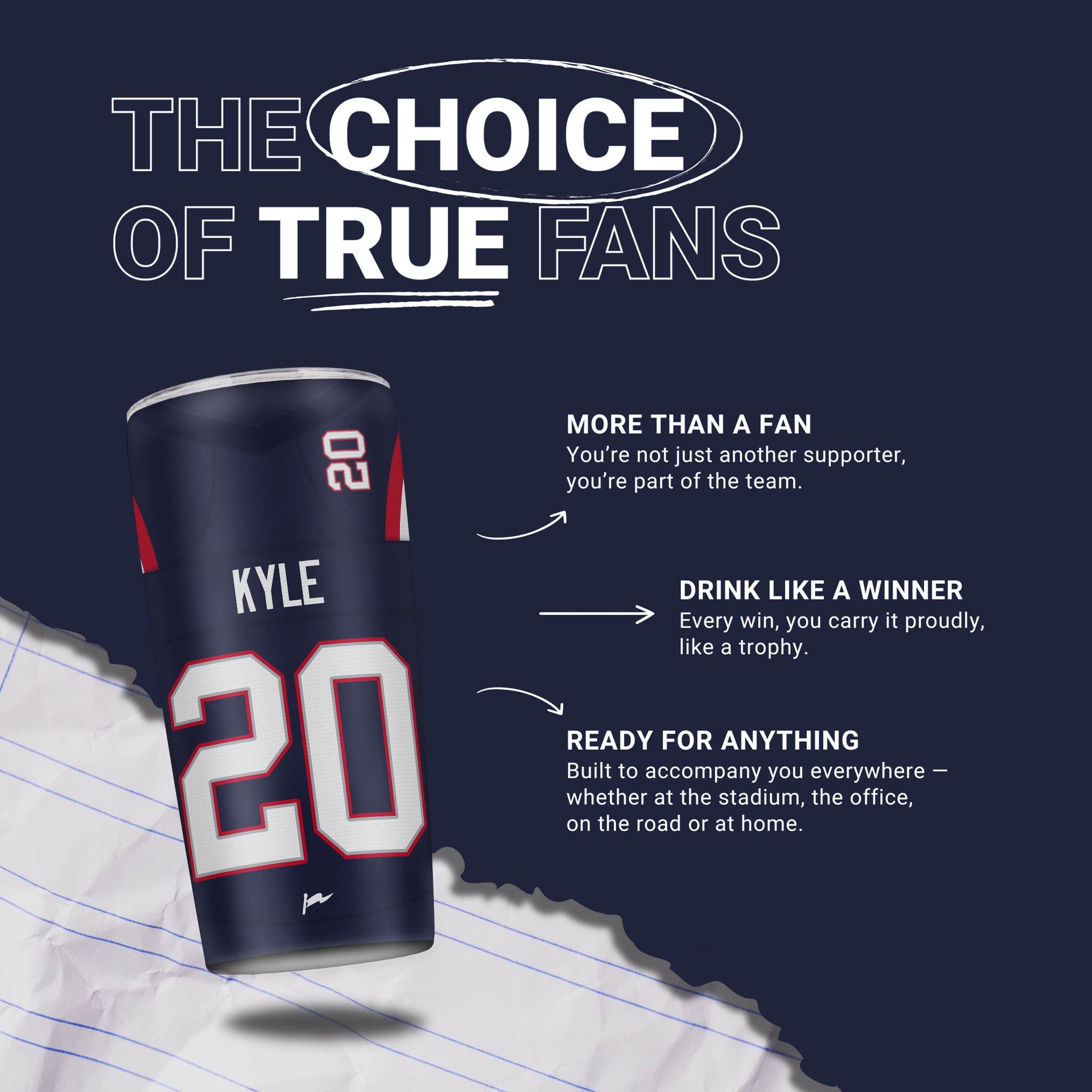 NEW ENGLAND - STADYTUMBLER