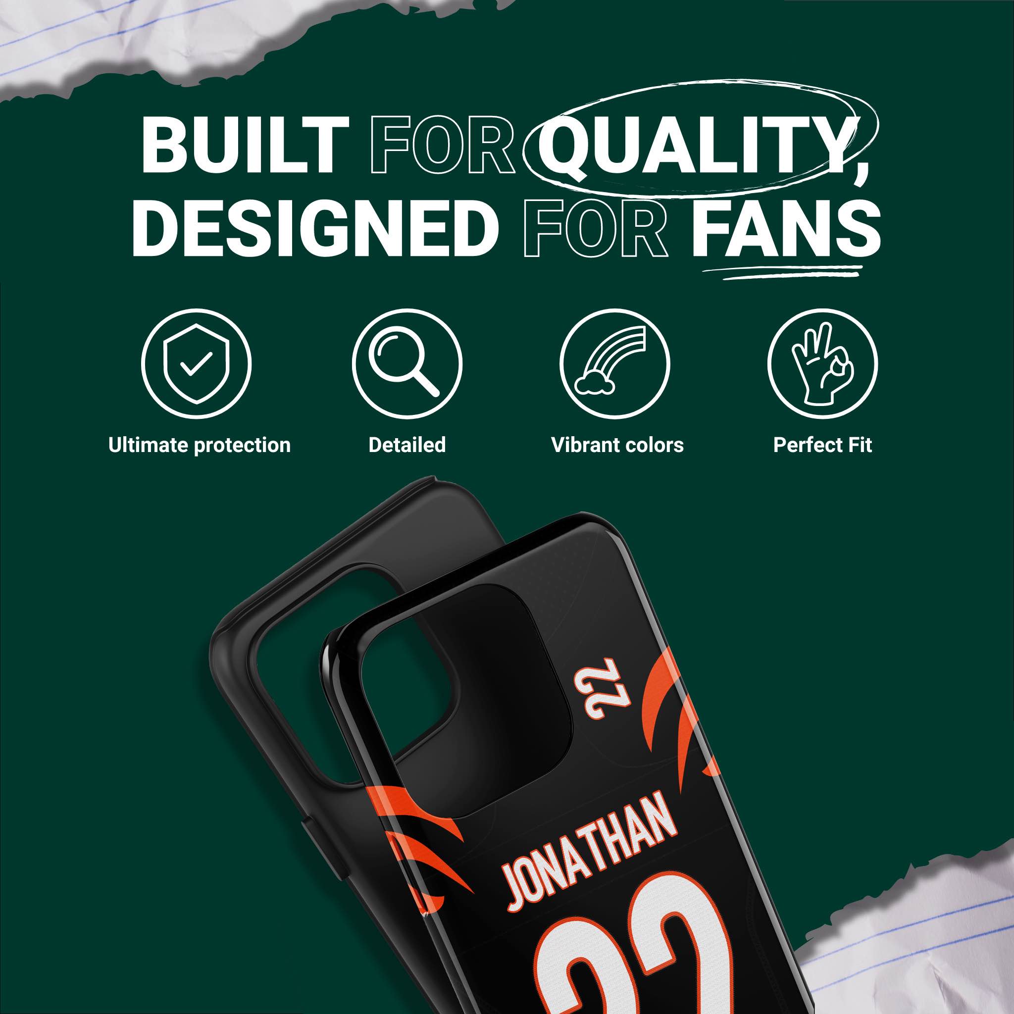 Cincinnati Bengals Football customized phone case – Stady Shop Cincinnati Bengals Football customized phone case – Stady Shop
