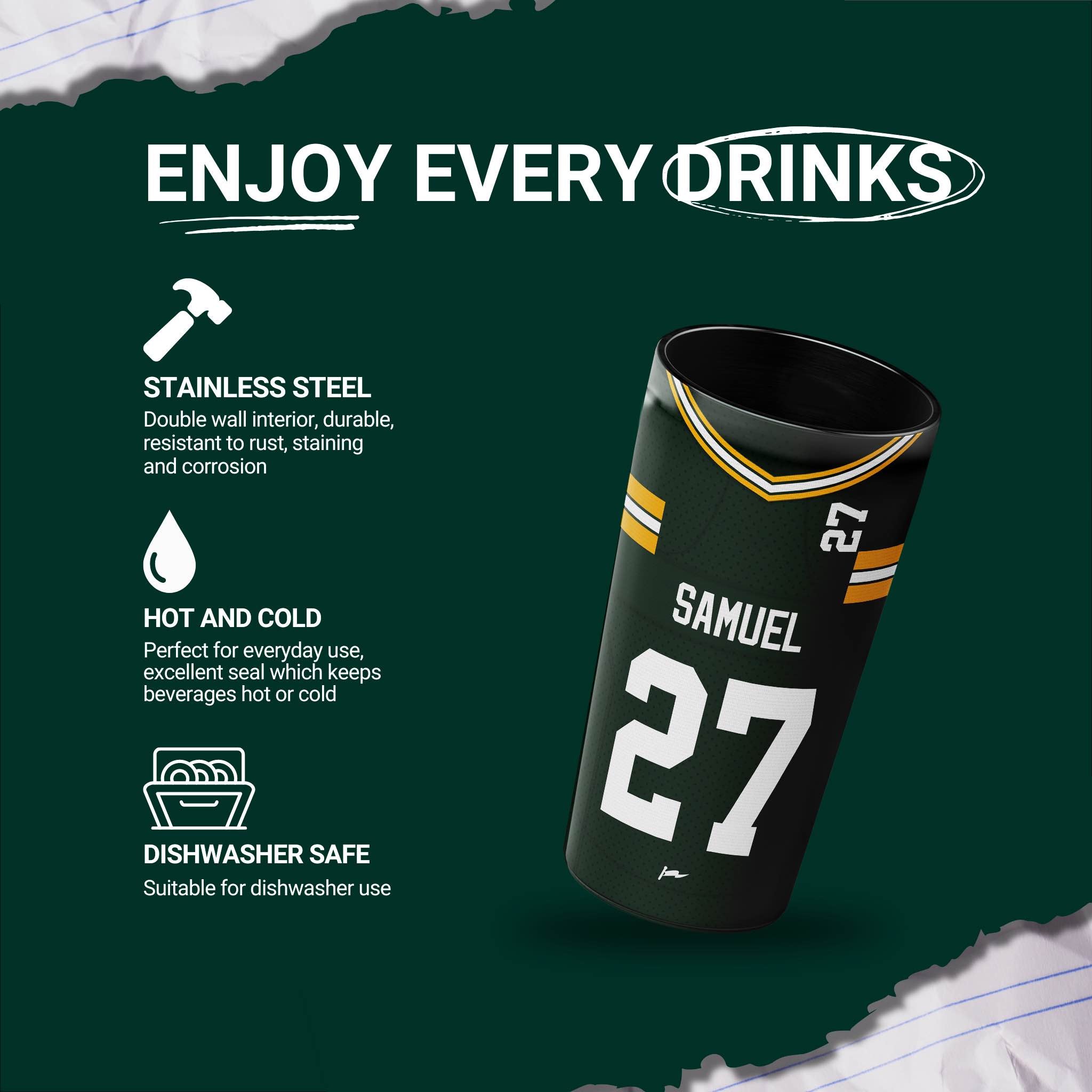 GREEN BAY - STADYTUMBLER