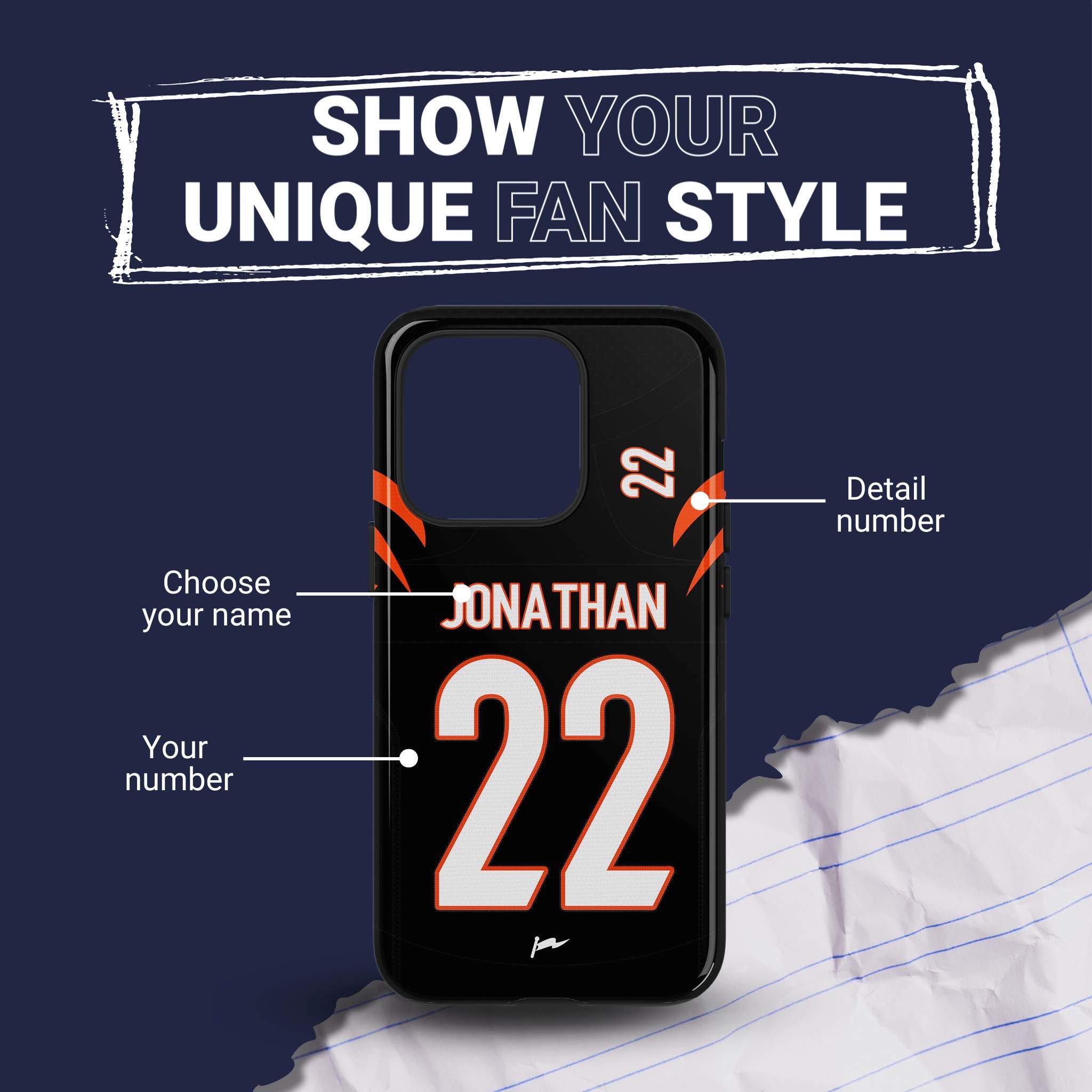 Cincinnati Bengals Football customized phone case – Stady Shop Cincinnati Bengals Football customized phone case – Stady Shop