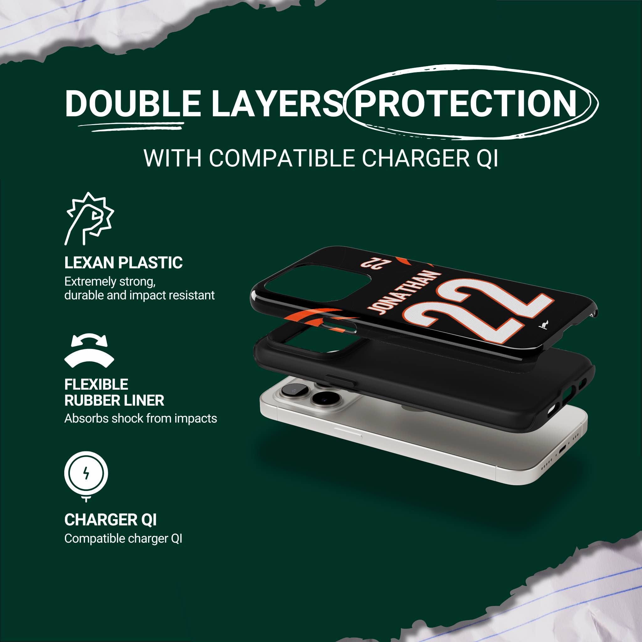 Cincinnati Bengals Football customized phone case – Stady Shop Cincinnati Bengals Football customized phone case – Stady Shop